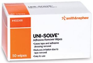 Product Image WIPE ADH REMOVE UNI-SOLVE 50/BX