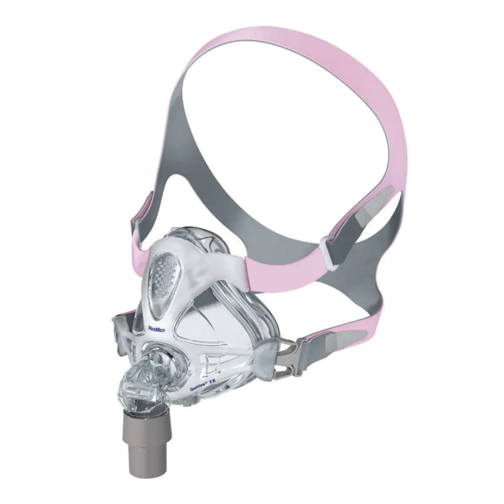 Product Image ResMed Quattro FX For Her Full Face CPAP Mask with Headgear