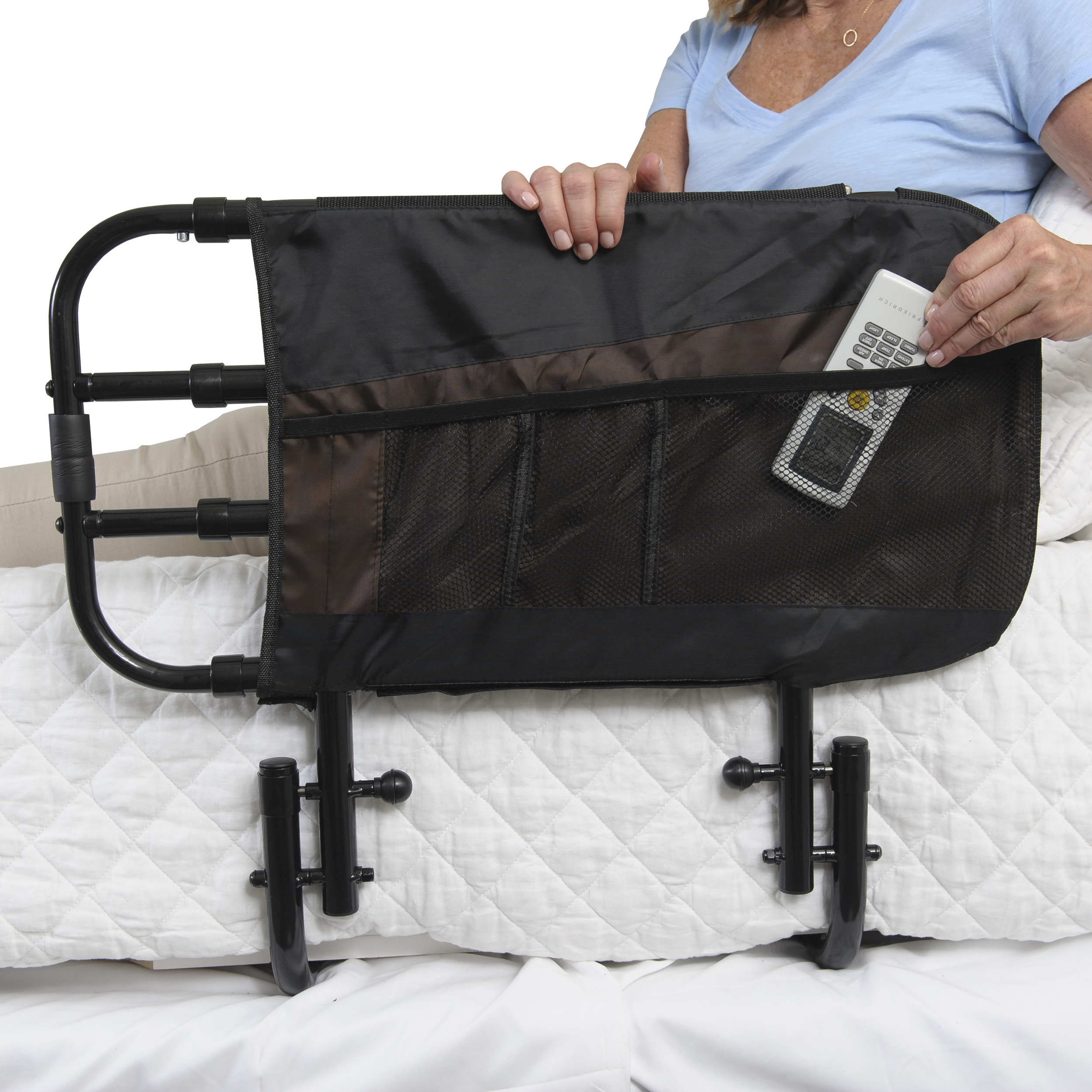 Zoomed in product image Bed Rail EZ Adjust - organizer pouch
