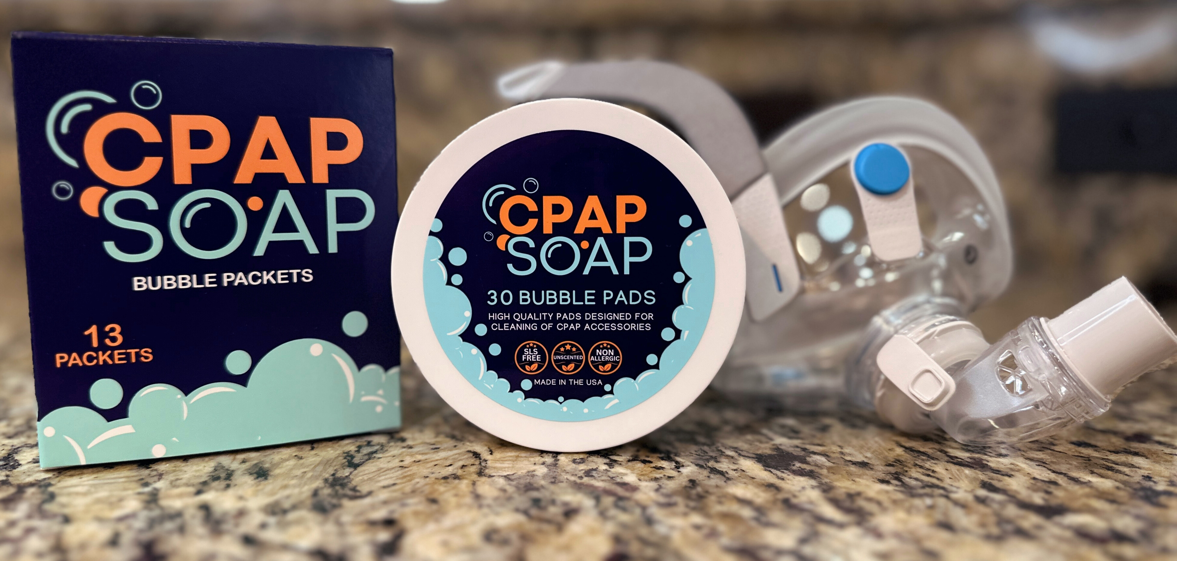 Product Image Retail Boxes and Jar of Liviliti Soap