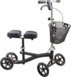 Zoomed in product image Knee Scooter Deluxe w/Basket
