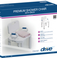 Bath Chair Premium Series w/Back and Arms